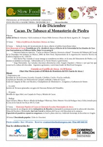 Programa de la jornada celebrada en Ateca.
