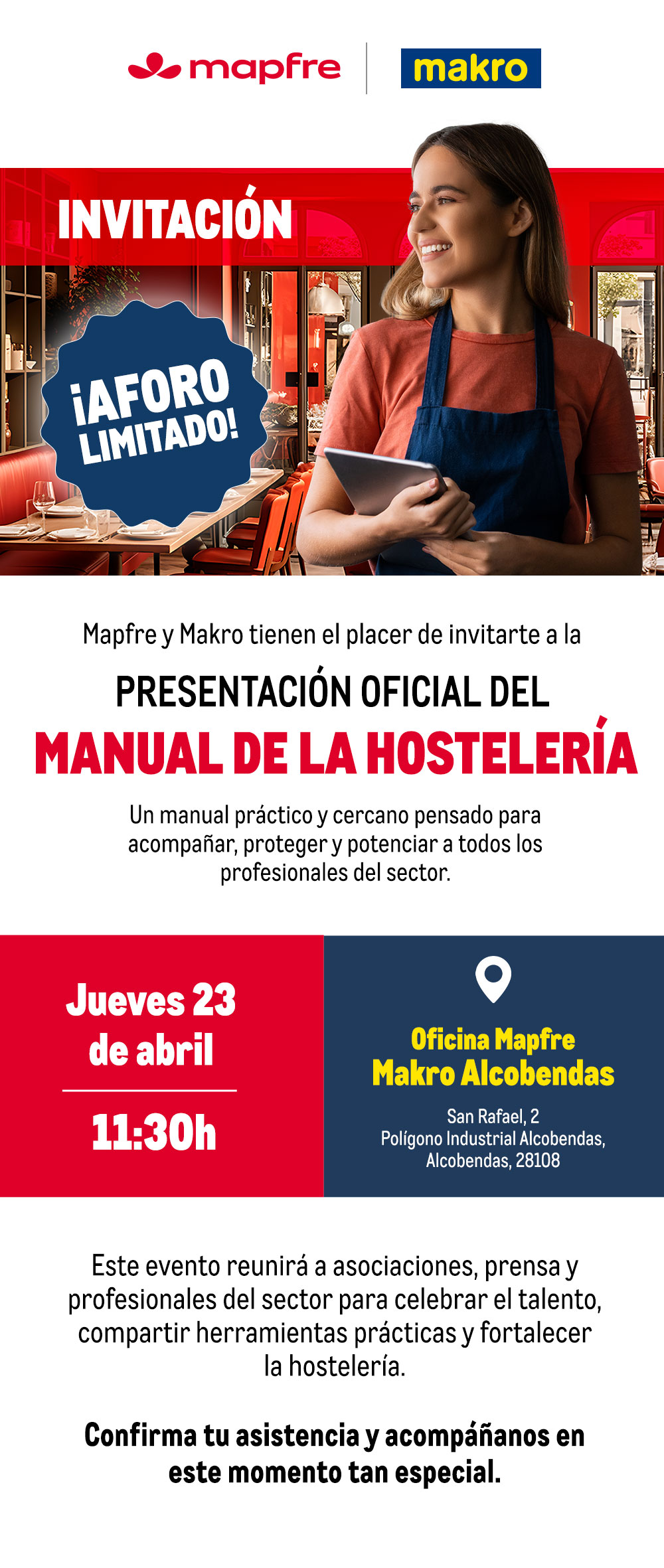 PRESENTACIÓN DEL MANUAL DE LA HOSTELERÍA