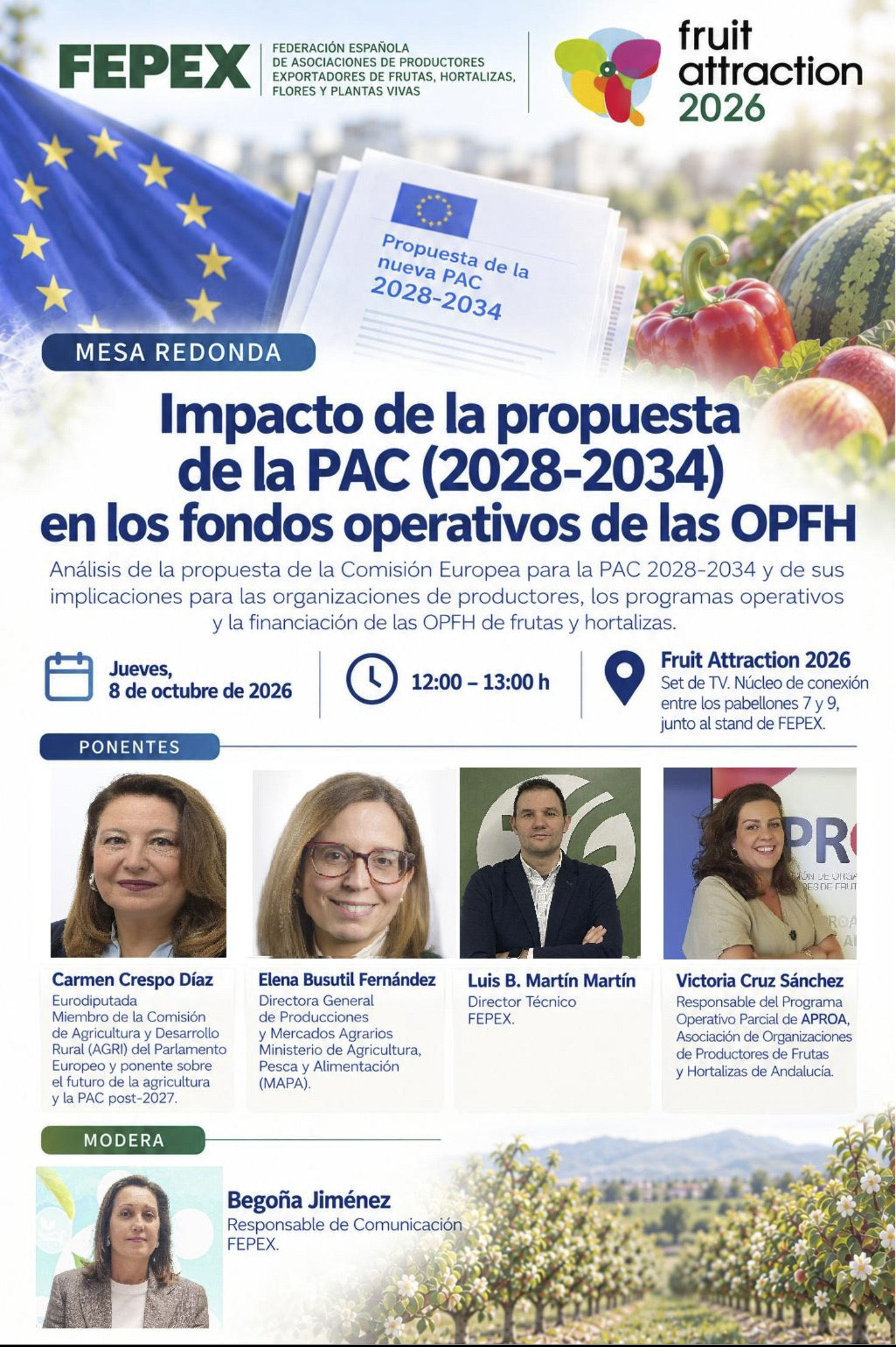 El impacto de la propuesta de la PAC 2028-2034 en los fondos operativos de las OPFH